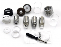 Smok - Atomizer TFV4 - Full kit - rozebraný a se vším.