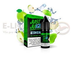 Just Juice Salt 10ml -Apple & Pear On Ice (Ledové jablko a hruška) - 20mg