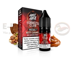 Just Juice Salt 10ml -Tobacco Nutty Caramel (Oříškový tabák s karamelem) - 20mg