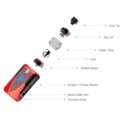Vaporesso Tarot Baby Kit -  85W 2500mAh - 4,5ml