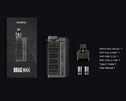 Voopoo Drag MAX pod TC kit 177W