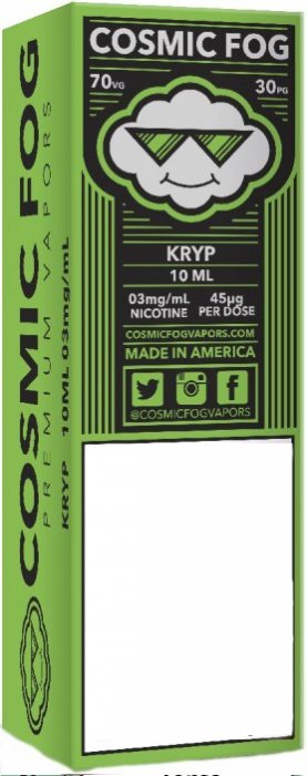 Cosmic Fog - Kryp 10ml