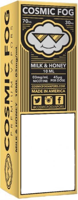Cosmic Fog - Milk & Honey 10ml
