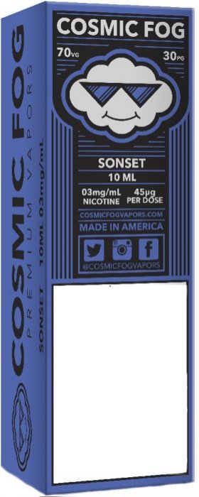 Cosmic Fog - Sonset 10ml