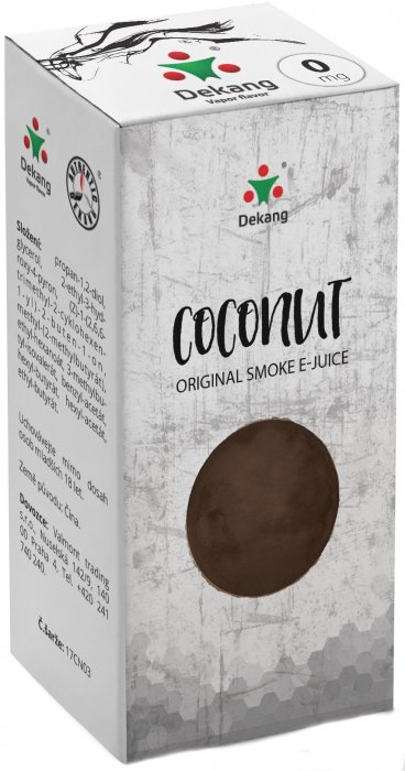 Dekang Classic - Kokos (Coconut) - 10ml Síla nikotinu 18mg/ml