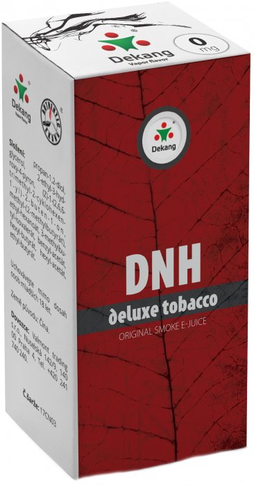 Dekang Classic - DNH (Deluxe Tobacco) - 10ml Síla nikotinu 0mg/m