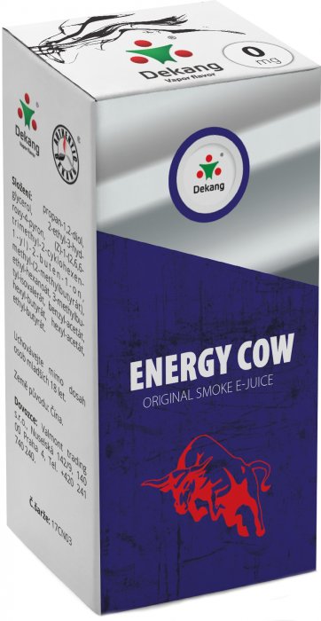 Dekang Classic - Energetický Nápoj (Energy Cow) - 10ml Síla niko