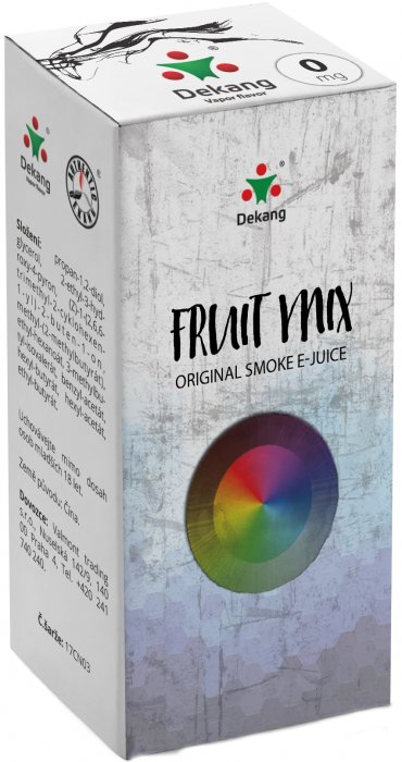 Dekang Classic - Ovocný Mix (Fruit Mix) - 10ml Síla nikotinu 0mg