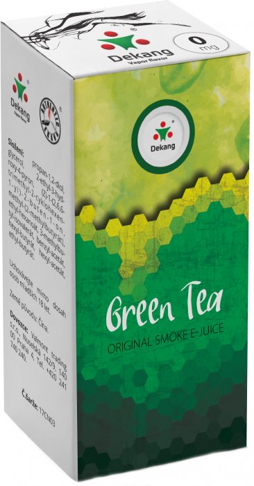 Dekang Classic - Zelený Čaj (Green Tea) - 10ml Síla nikotinu 0mg