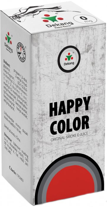 Dekang Classic - Happy Color - 10ml Síla nikotinu 18mg/ml