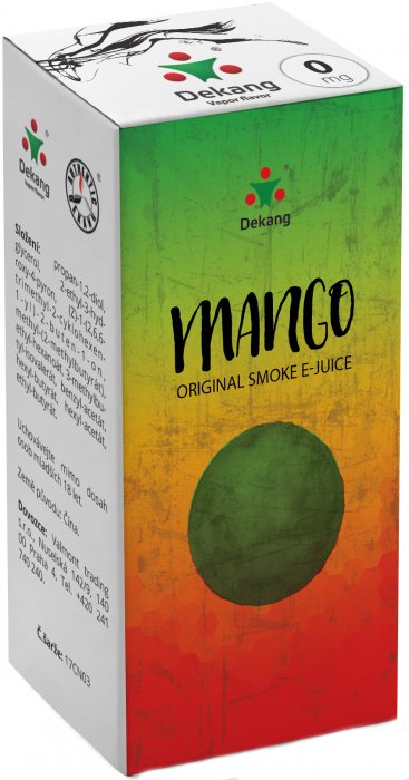 Dekang Classic - Mango 10ml síla nikotinu 18mg/ml