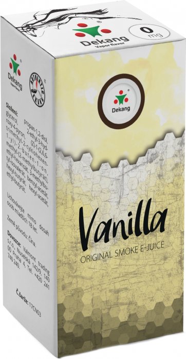 Dekang Classic - Vanilka (Vanilla) - 10ml Síla nikotinu 3mg/ml