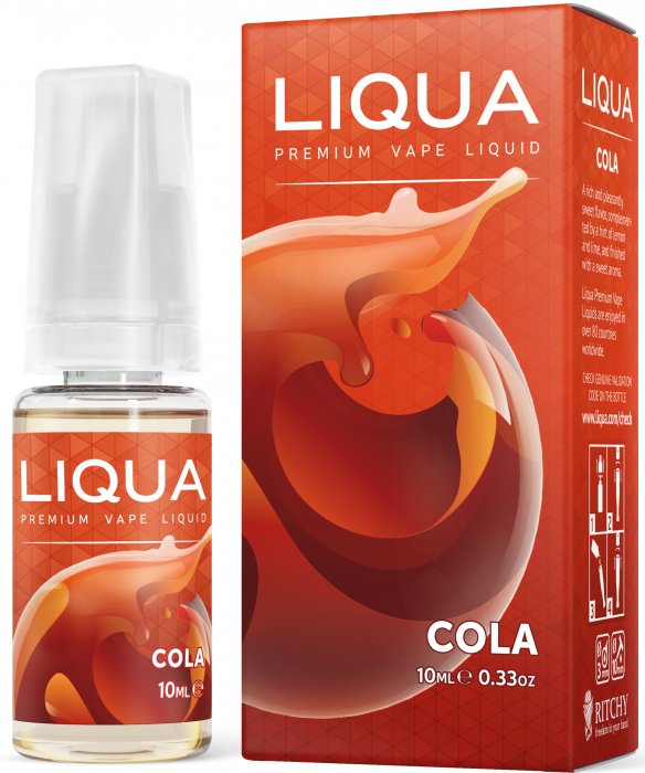 LIQUA Elements - Cola (kola) 10ml Síla nikotinu 18mg/ml