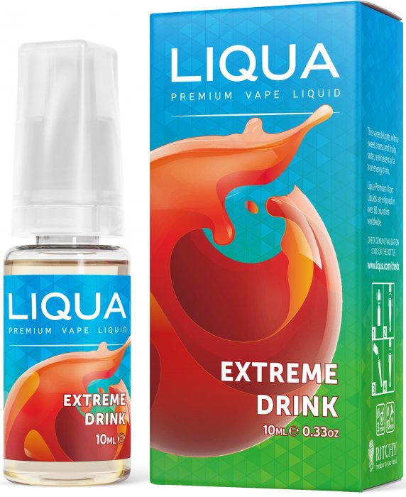 LIQUA Elements - Extreme Drink (Energetický nápoj) 10ml Síla nik