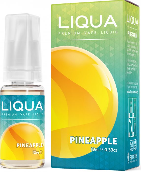 LIQUA Elements - Pineapple (Ananas) 10ml Síla nikotinu 0mg/ml