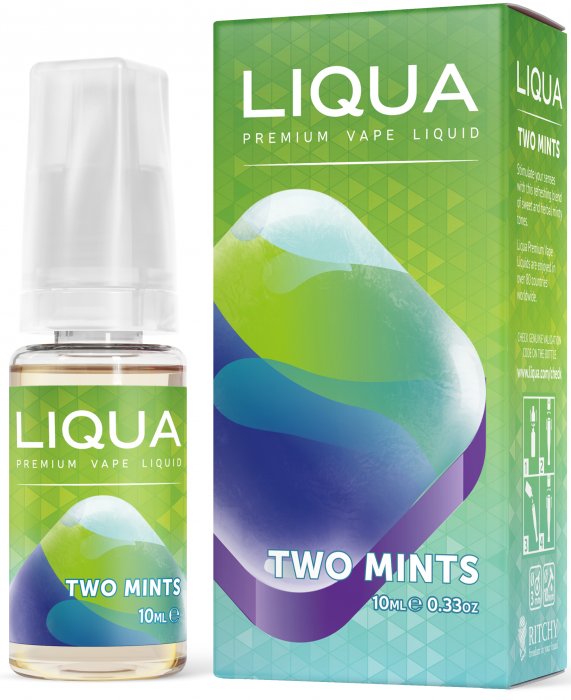 LIQUA Elements - Two Mints (Máta s mentolem) 10ml Síla nikotinu