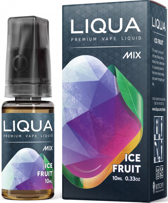 LIQUA Mix - Ice Fruit (Ledové ovoce) 10ml Síla nikotinu 12mg/ml