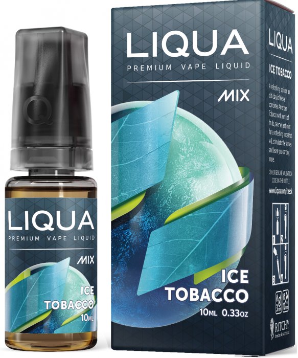 LIQUA Mix - Ice Tobacco (Ledový tabák) 10ml Síla nikotinu 3mg/ml