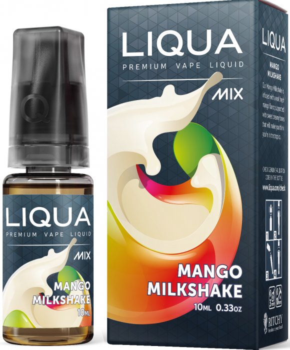 LIQUA Mix - Mango Milkshake (Mangový milkshake) 10ml Síla nikoti