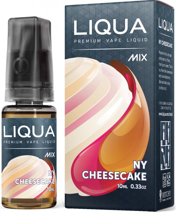 LIQUA Mix - NY Cheesecake (Newyorský cheesecake) 10ml Síla nikot