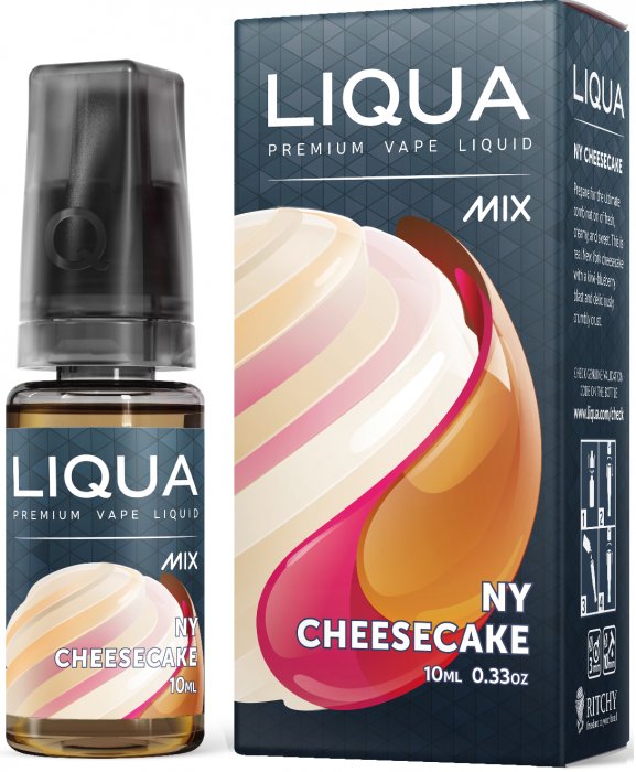 LIQUA Mix - NY Cheesecake (Newyorský cheesecake) 10ml