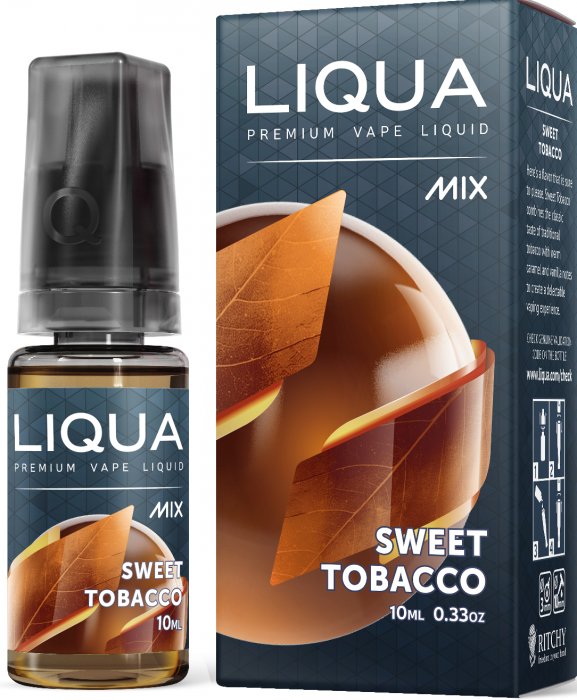 LIQUA Mix - Sweet Tobacco (Sladký tabák) 10ml Síla nikotinu 18mg