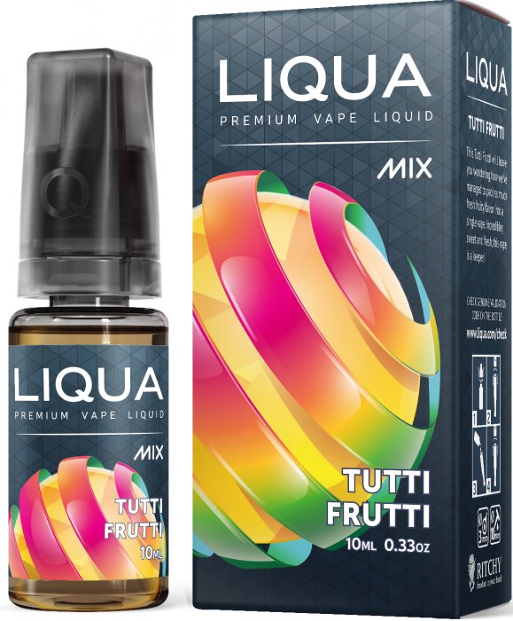 LIQUA Mix - Tutti Frutti 10ml Síla nikotinu 6mg/ml