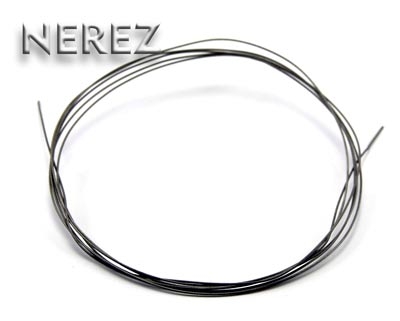 Nerezový drát SS 316 - 1m průměr 0,40mm (5,9Ω/m)