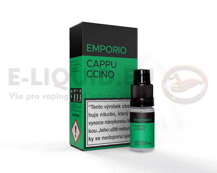 EMPORIO - Cappuccino 10ml Obsah nikotinu 18mg/ml