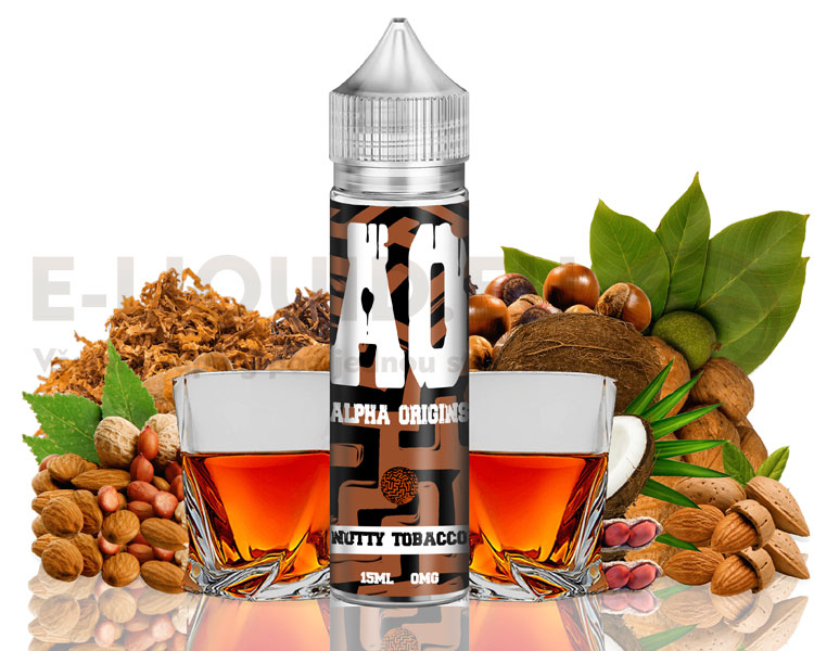 Alpha Origins - Shake & Vape - Nutty Tobacco - 15ml