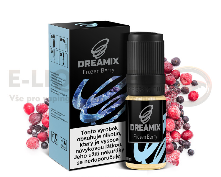 Dreamix 10ml - Chladivé lesní plody (Frozen Berry) Obsah nikotin
