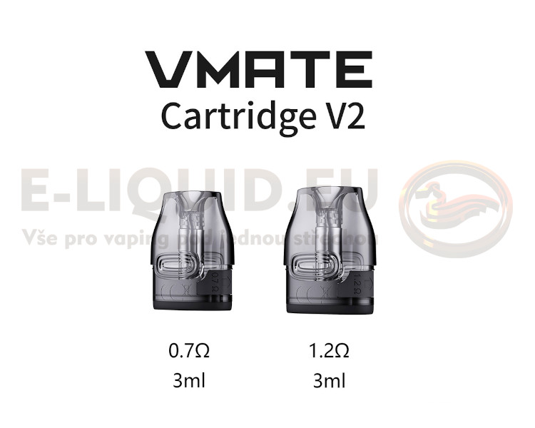 Cartridge VooPoo VMATE V2 odpor 0,7 ohm