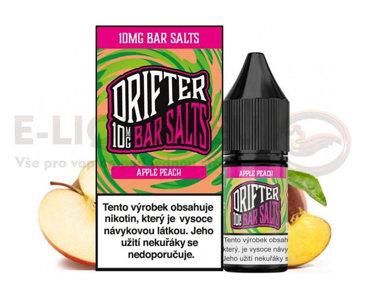 Drifter Bar Salts 10ml - Apple Peach