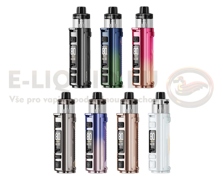 VooPoo Argus Pro 2 - 80W Pod Kit 3000mAh barva Spray Black