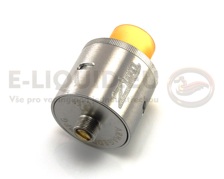 Atomizer Zion RDA 24mm - stříbrný (klon)