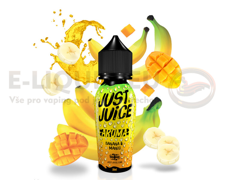 Just Juice S&V 20ml - Banana & Mango (Banán& mango)