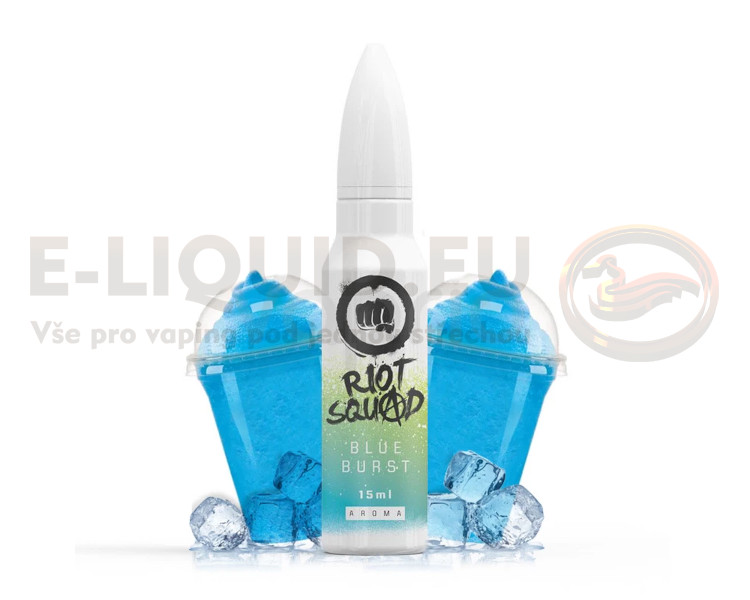 Riot Squad S&V 20ml - Blue Burst (Modrá ledová tříšť)