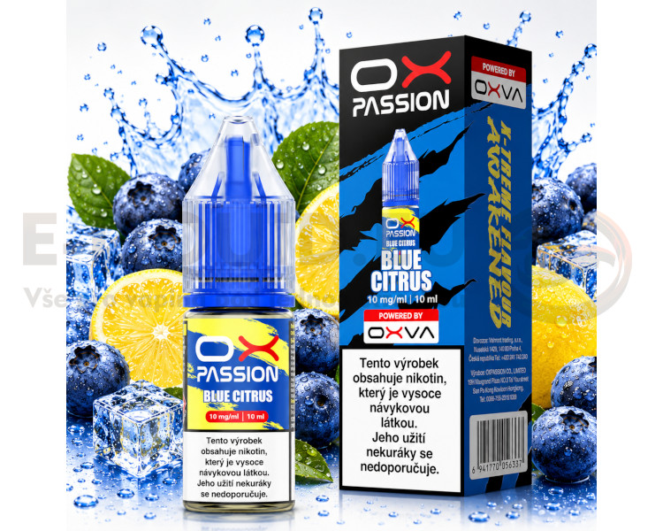 OXVA 10ml - Ox Passion salt - Blue Citrus - 10mg