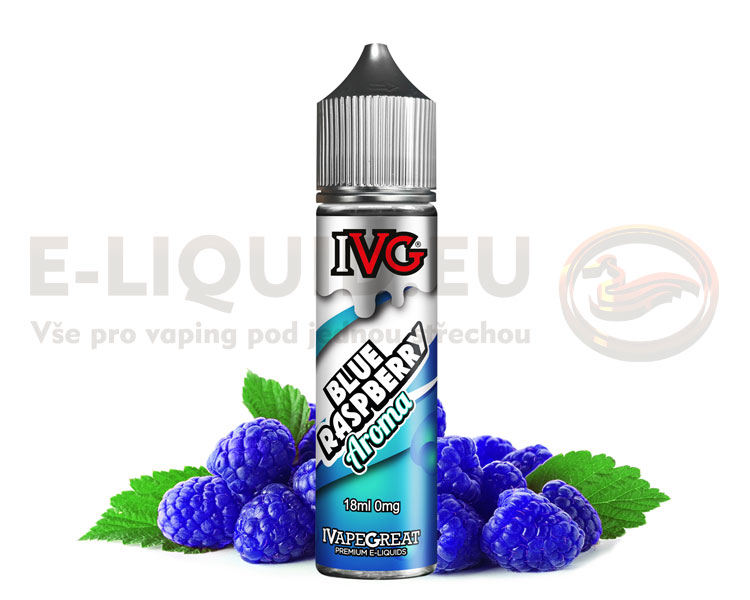 IVG Premium Shake&Vape 18ml - Blue Raspberry