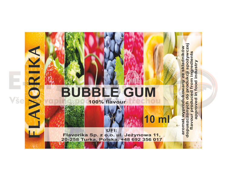 INAWERA příchuť 10ml - Buble Gum