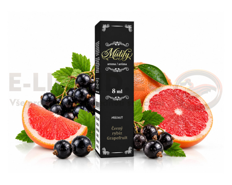 Mistify - Příchuť Shake & Vape - Černý rybíz Grapefruit