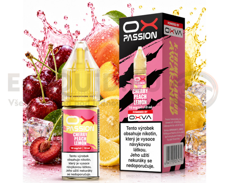 OXVA 10ml - Ox Passion salt - Cherry Peach Lemon