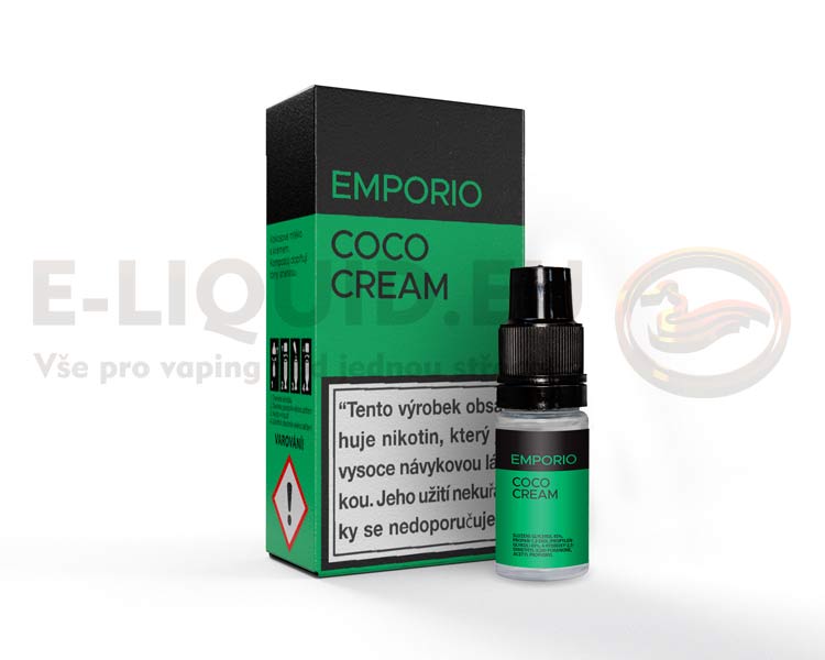 EMPORIO - Coco Cream 10ml Obsah nikotinu 12mg/ml