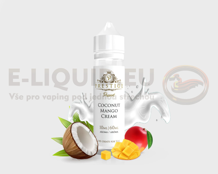 Prestige Dessert - Příchuť Shake&Vape 10ml - Coconut Mango C