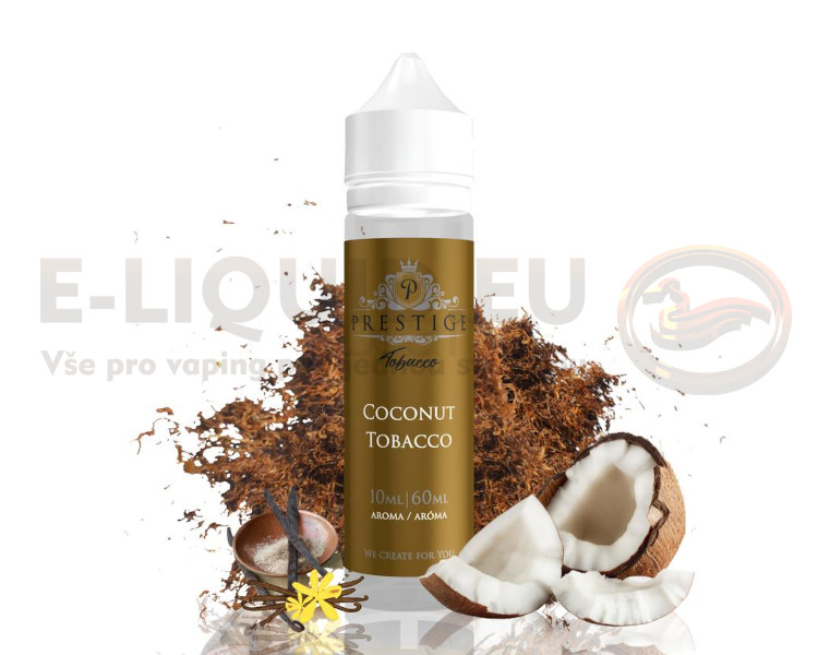 Prestige Tobacco - Příchuť Shake&Vape 10ml - Coconut Tobacco