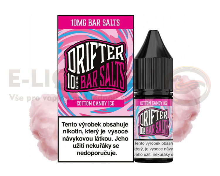 Drifter Bar Salts 10ml - Cotton Candy Ice