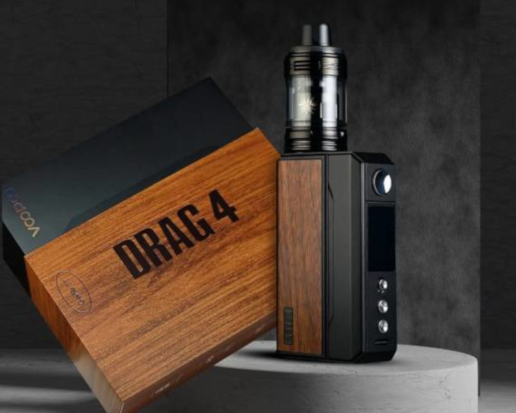 VooPoo Drag 4 Kit barva Gunmetal Forest Green