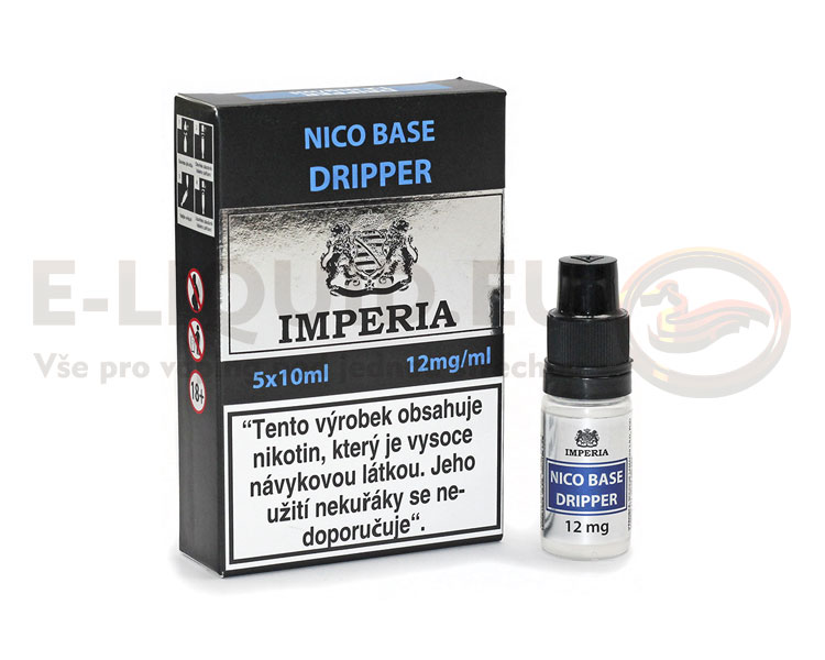 IMPERIA Nico Base DRIPPER (70VG/30PG) 12mg - 5x10ml