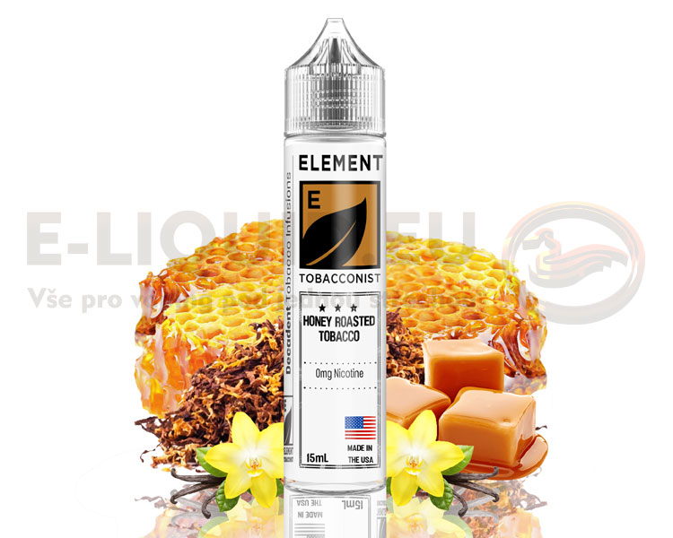 Element E-Liquids - Shake & Vape - Honey Roasted Tobacco - 15ml