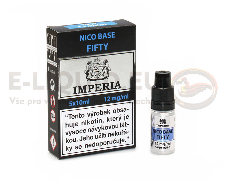 IMPERIA Nico Base FIFTY (50VG/50PG) 12mg - 5x10ml